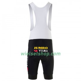 Fietskleding (Fietsshirt + Korte Koersbroek) 2020 Team Jumbo-Visma World Champion N001